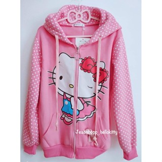 เสื้อกันหนาวลายสกรีนHellokitty