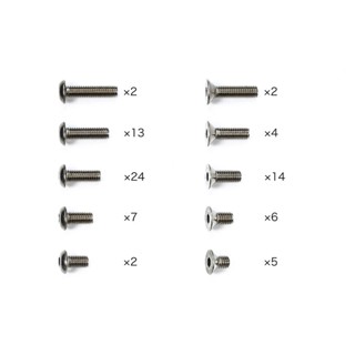 TAMIYA 47464 TD4 Titanium Screw Set ชุดแต่งรถบังคับทามิย่าแท้ rc