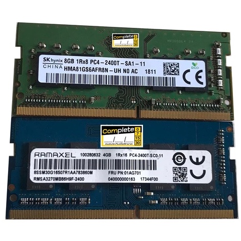 RAM(NB/สำหรับโน๊ตบุ๊ค)/DDR4//4-8GB/ราคาถูก/