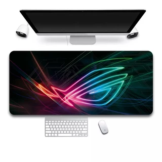 Thorsight แผ่นรองเมาส์มีไฟ RGB Gaming Mouse Pad แผ่นรองเม้าส์สำหรับเล่นเกมส์ 80cm×30cm Mousepads with Lights 7colors