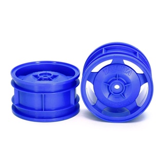 [ชุดแต่งรถบังคับ] TAMIYA 54682 OP.1682 Buggy Rear Star-Dish Wheels (Blue) ชุดแต่งทามิย่าแท้ rc