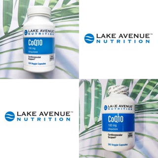 63% OFF Sale!! EXP:06/23 CoQ10 USP Grade 100 mg (Lake Avenue™Nutrition) USP Grade Q10 โคคิวเทน