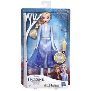 DISNEY FROZEN 2 MAGICAL SWIRLIN ADVENTURE ELSA - HASBRO ดีสนีย์ โฟร์เซ่น2 ตุ๊กตาเอลซ่า ของแท้ 100%