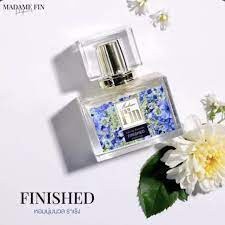 Madame Fin น้ำหอมมาดามฟิน กล่องสีฟ้า กลิ่น Finished 30ml. ของแท้