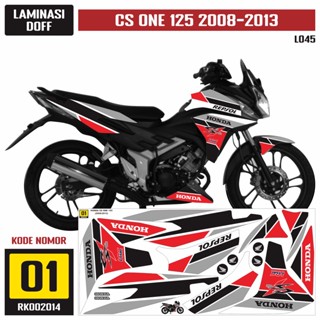 สติกเกอร์รูปลอก สําหรับ Honda CS1 125 2008-2013 RK002014 เคลือบเงา / doff พร้อมทั้งหมด