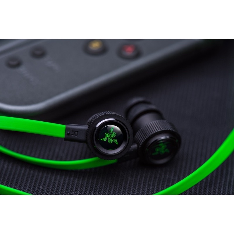Razer Hammerhead Pro V2 Earphone 3.5mm Wired In Ear Gaming Headset พร้อมส่ง 🚗🚗🚗 (หูฟังเกมมิ่ง)