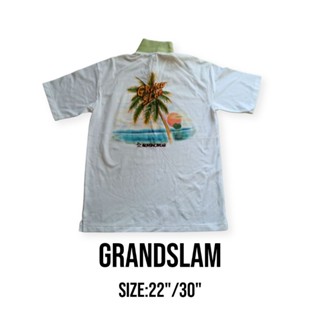 เสื้อโปโลgrandslamแท้ วินเทจ80s