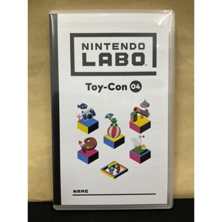 แผ่นแท้ [Nintendo Switch] Nintendo Labo Toy-Con 04 (Japan) (TBA-HAC-ADFXA-JPN)