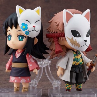 Nendoroid 1569+1570 Sabito &amp; Makomo เนนโดรอยด์ Demon Slayer ดาบพิฆาตอสูร Kimetsu no Yaiba โมเดล ด๋อย ฟิกเกอร์แท้