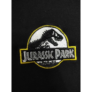 เสื้อยืด มือสอง ลายภาพยนตร์ jurassic park อก 46 ยาว 31