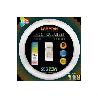 หลอด LED LAMPTAN CIRCULARSET MULTICOLOR 24 วัตต์ G10q