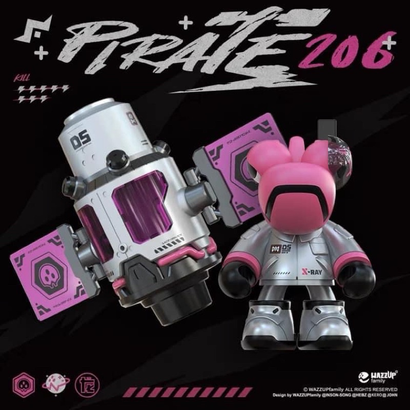 💥สินค้าพร้อมส่ง💥 WAZZUPbaby Chameleon Space 206: Pirate 05