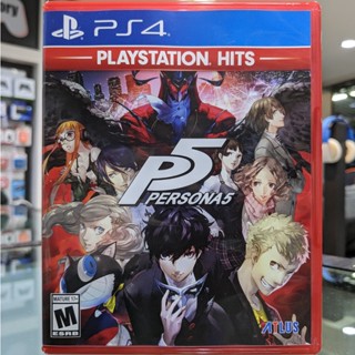 (ภาษาอังกฤษ) มือ2 PS4 Persona 5 เกมPS4 แผ่นPS4 มือสอง (เล่นกับ PS5 ได้ P5 Persona5)