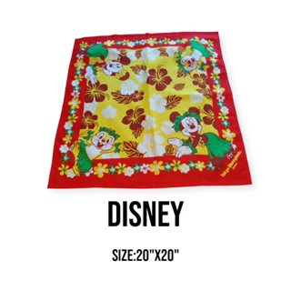 ผ้าเช็ดหน้าmickymouse มิ้คกี้เมาท์