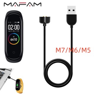 สายชาร์จ 2 Pin เข้าได้กับ Xiaomi Smart Band 7 6 5 USB Mi Band สายชาร์จเร็ว