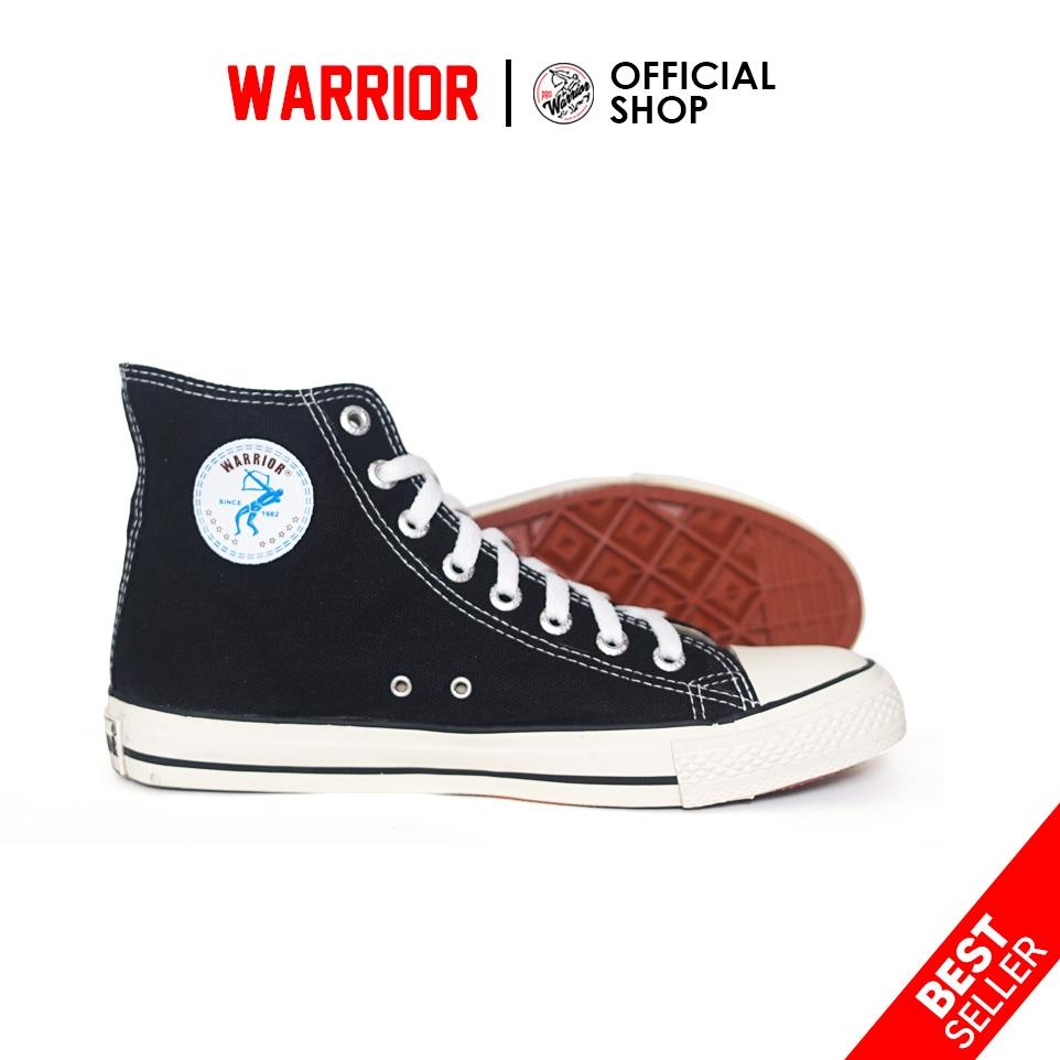 Warrior Sparta สีดําและสีขาว HC - Warrior High School รองเท้า