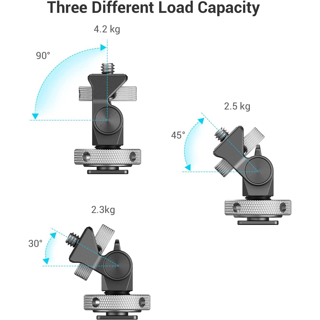 🔥ส่งไวจากไทย🔥Smallrig อุปกรณ์เมาท์ ขาตั้งหมุนได้ พร้อมเมาท์ยึดติด Cold Shoes สามารถปรับได้ - รูปที่ 7