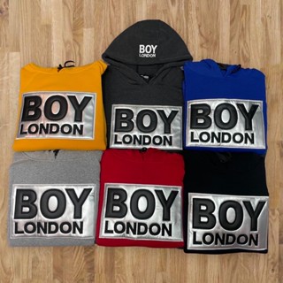 เสื้อกันหนาว เสื้อฮูด BOY LONDON เสื้อฮู้ดดี้ แขนยาว ป้ายสีดำ มีหลายสี freesize