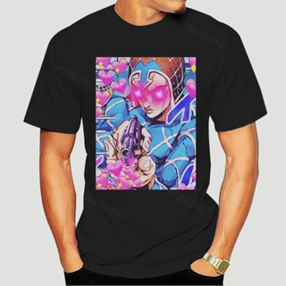 Men tshirt Mista Love   Jojos Bizarre Adventure   T Shirt women T-Shirt tees top summer fashion brand teeshirt male