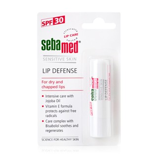 Sebamed Lip Defense SPF30 pH5.5 ซีบาเมด ลิป ดีเฟสซ์ เอสพีเอฟ 30 ลิปบำรุงริมฝีปากที่มีสารป้องกันแสงแดด 4.8g. x 1 หลอด