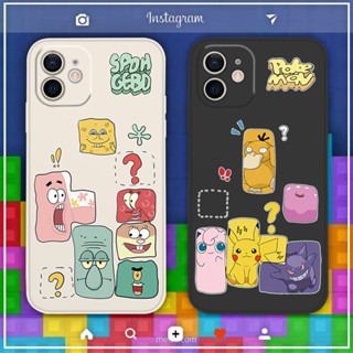 Tetris เคสไอโฟน iPhone Xr Xs X max 13 11 pro max 12 14 pro phone case 7 8 เคส iPhone 8plus 8พลัส cover นิ่ม 7plus TPU