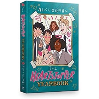 [หนังสือภาษาอังกฤษ-พร้อมส่ง] The Heartstopper Yearbook Alice Oseman nick &amp; charlie หยุดหัวใจไว้ที่นาย english book