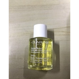 แท้ Clarins treatment body oil tonic relax น้ำมันนวดตัว บอดี้ครีม คลาแรงส์ฝรั่งเศส