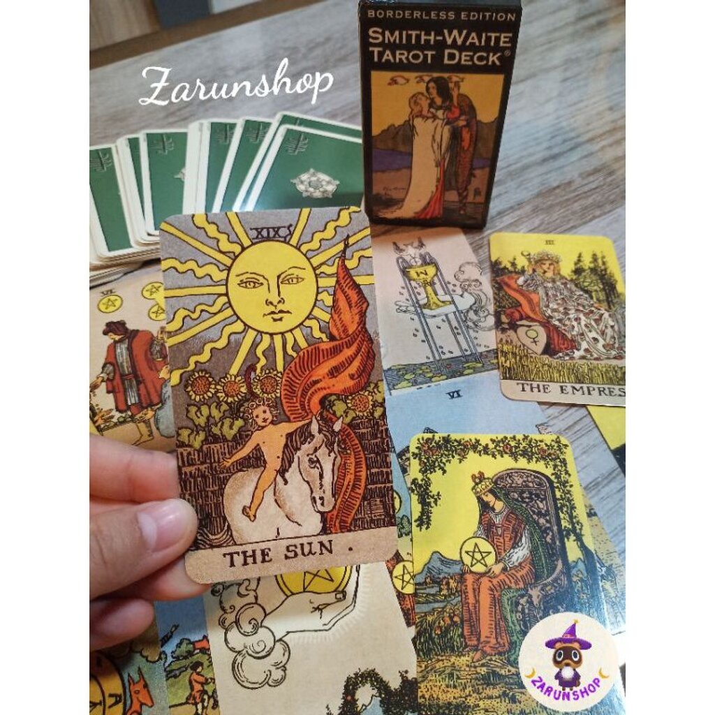 ไพ่ยิปซี ไพ่ทาโรต์ ไร้ขอบ Smitch-waite tarot deck borderless edition (พร้อมส่ง🇹🇭) แถมไฟล์คู่มืออ่านภาษาไทย🔮✨️