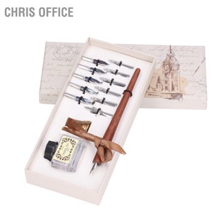 Chris office Calligraphy Pen Elegant Style Lightweight Portable Attractive Decorative Convenient Practical Writing Tool for Gift