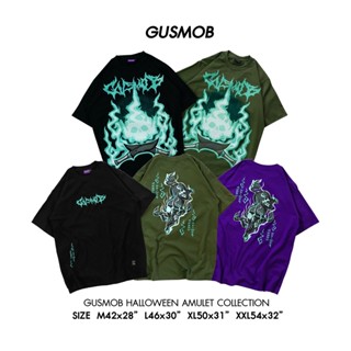 GUSMOB เสื้อยืด ฮาโลวีน HALLOWEEN เครื่องราง