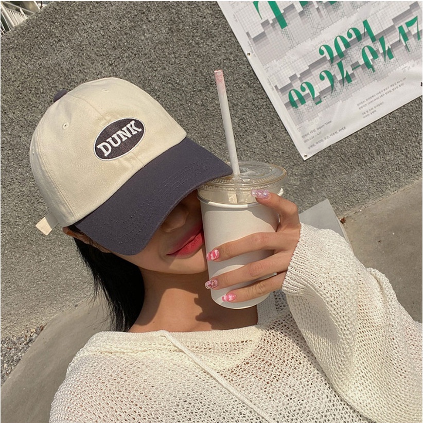 หมวกแก๊ปเบสบอล ปัก DUNK (มี 4 สี) หมวกแก๊ป - รูปที่ 4