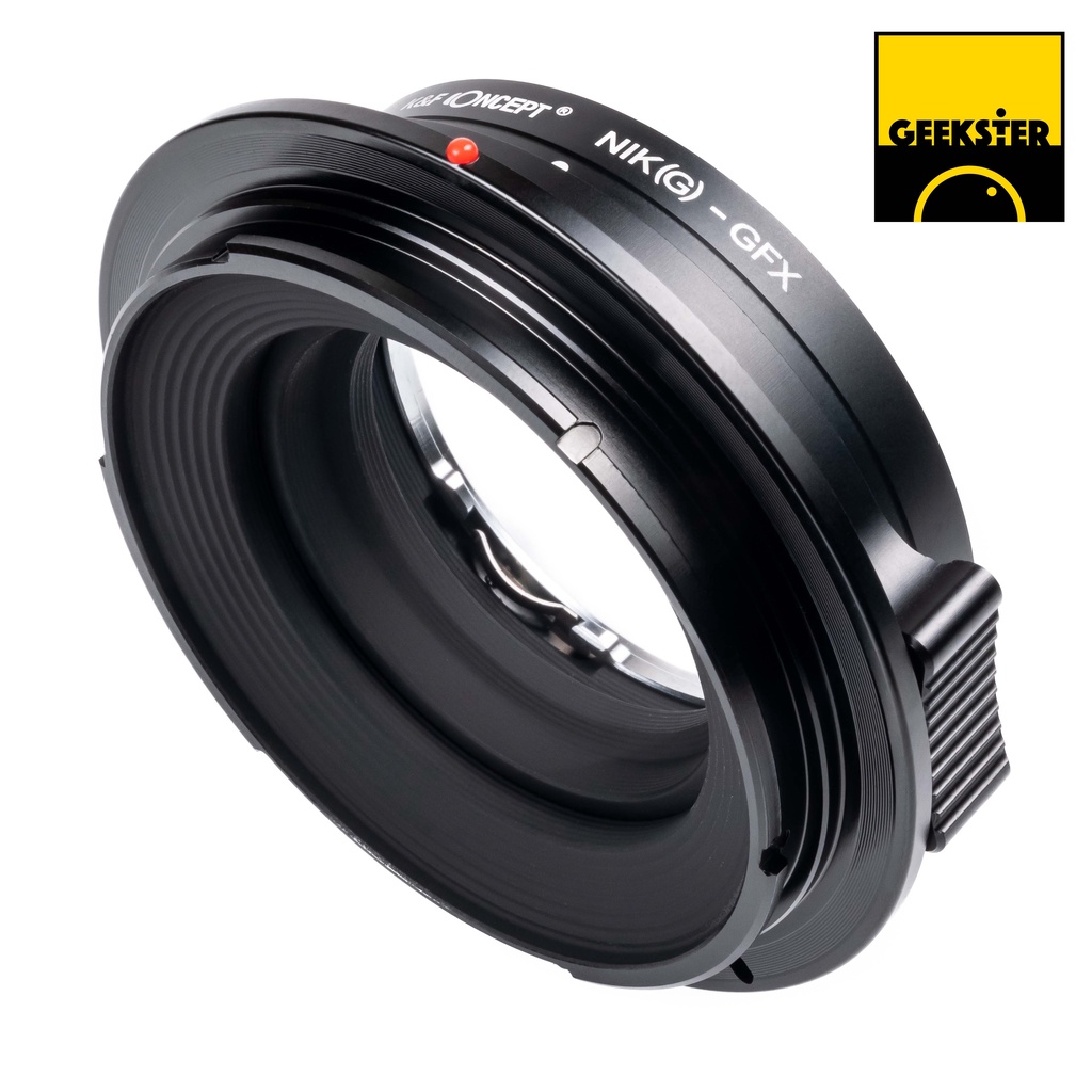 เมาท์แปลง K&F Nikon G - GFX Fuji ( NIK G -GFX / NIK F / ฟูจิ G Mount Camera Lens Adapter / GFX50S / GFX50R / GFX100