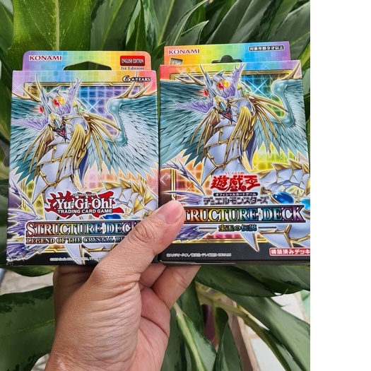 [ Do Lac Shop ] Yugioh Card Box : Legends Of The Crystals SD44
