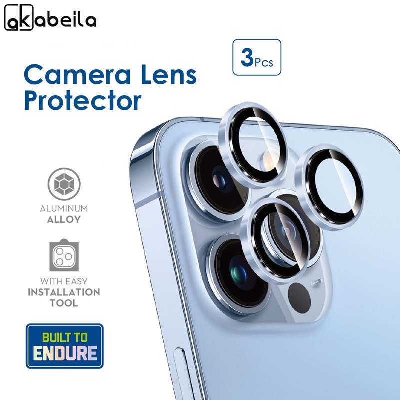 【1เซ็ต】ฟิล์มกล้อง HD Lens Film ป้องกันเลนส์กล้อง Lens Protector for Iphone 11 12 13 14 15 16 17Pro Max ฟิล์มเลนส์กล้อง