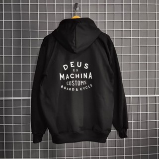 [ลดกระหน่ํา] ขายดี เสื้อกันหนาวมีฮู้ด ผ้าฝ้าย ลาย Deus Ex Machina น่ารัก คุณภาพพรีเมี่ยม สําหรับผู้ชาย เพื่อน JZ