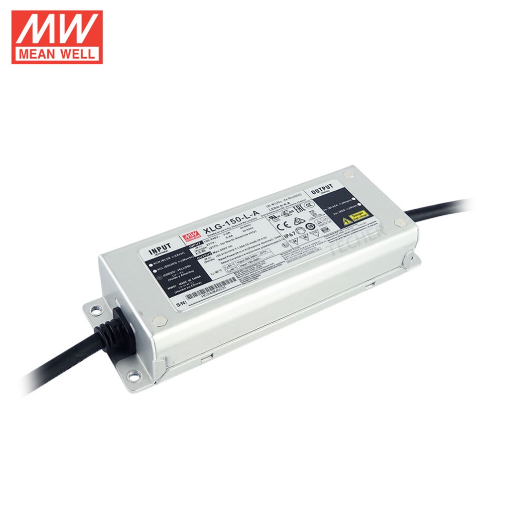 MEAN WELL XLG-150-L-A Constant Power LED Driver 120~214V 150W