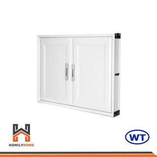 WT บานซิงค์คู่ สีขาว รุ่น CB ขนาด 87X66X10 ซม. บานซิงค์ บานคู่ (1 คำสั่งซื้อไม่เกิน 2 ชิ้น)