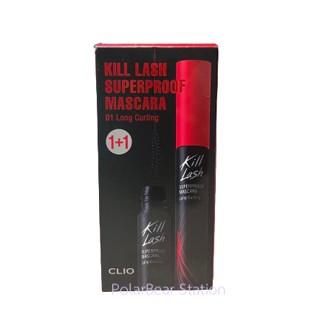 ของแท้100% CLIO Kill Lash Superproof Mascara คลิโอ มาสคาร่า