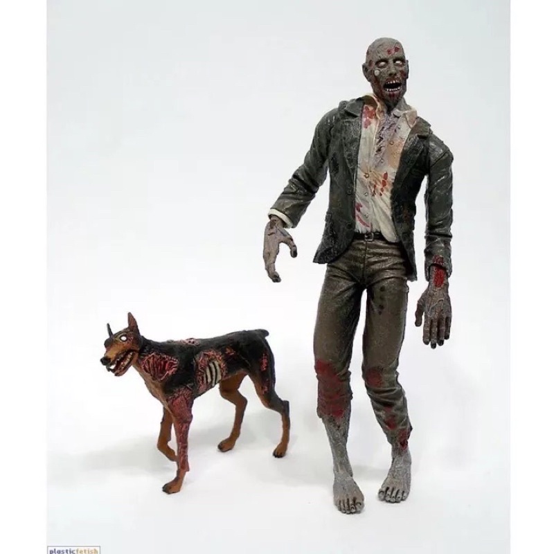 NECA Resident Evil zombie &amp; Dog Action Figure 18 cm