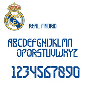 Flex Name + No. (Real Madrid)