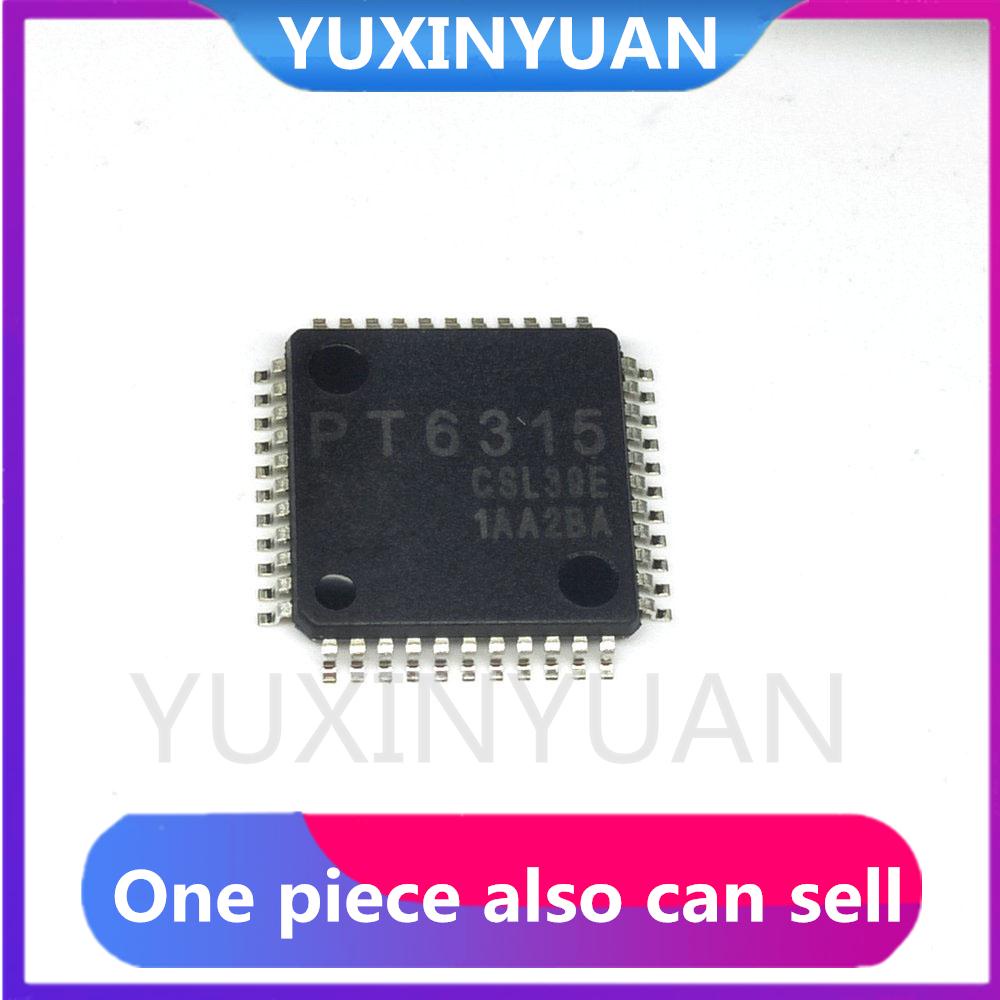 10PCS PT6315 QFP44 IC LCD CHIP YUXIN YUAN 新 โชคร้าย