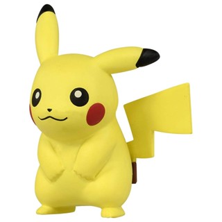 Pikachu ของแท้ JP - Monster Collection Takara Tomy [โมเดลโปเกมอน]