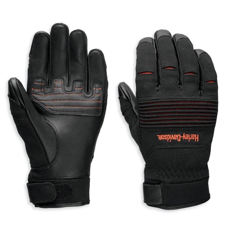 ถุงมือผู้ชายสำหรับขับขี่ลิขสิทธิ์แท้จาก Harley Davidson 97136-23VM