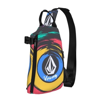 Volcom กระเป๋าคาดอก กระเป๋าสะพายไหล่ กระเป๋าเมสเซนเจอร์ สําหรับผู้ชาย ผู้หญิง