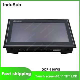 Dop-110ws หน้าจอสัมผัส 10.1&amp;quot; Tft LCD Advanced HMI Color IP65 COM Ports 1 อีเธอร์เน็ต ใหม่ ของแท้