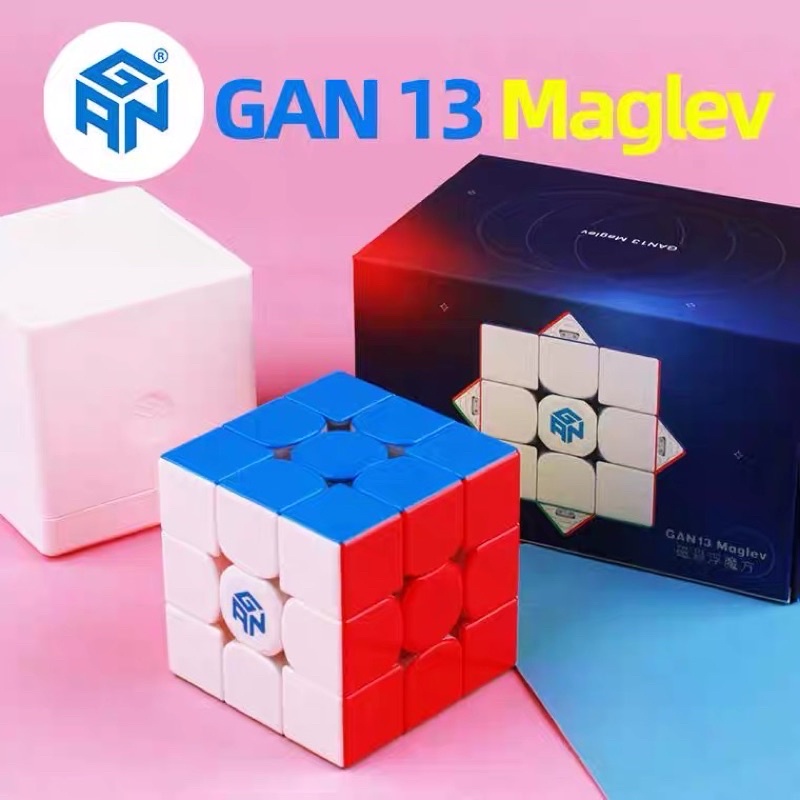 รูบิค Rubik 3x3 GAN 13 Maglev GANCUBE StickerLess ของแท้ 100% อะไหล่ครบ หมุนลื่นนุ่ม