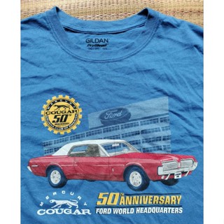 เสื้อยืดรถยนต์  Ford Mercury Cougar t shirt