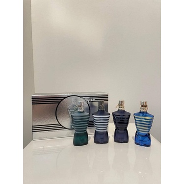 Jean Paul Gaultier La Male Set With 4x30ml (Spray Button)