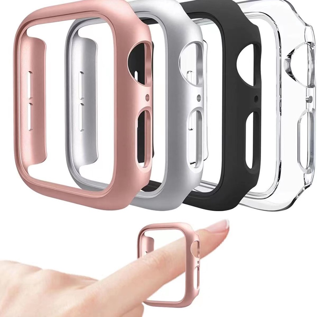กันชนกรอบ PC แบบแข็งสําหรับ Apple Watch Series 8 Ultra ใช้ Apple Watch iWatch series 8/SE 41MM 45MM 