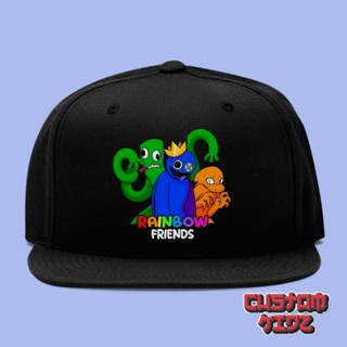 หมวกสแน็ปแบ็ก ลาย Rainbow Friends สําหรับเด็ก